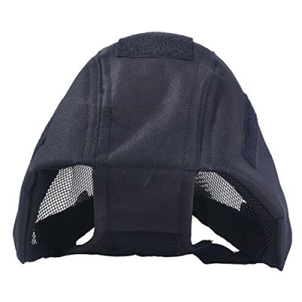 Outgeek  5 Outgeek Airsoft Mask Full Face Mask War Game Steel Mesh Protective Mask