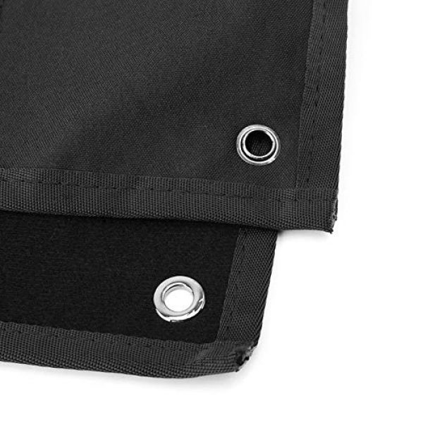 SOUTHYU Airsoft Patch 4 SOUTHYU Tactical Military Combat Morale Patch Holder Display Panel Board Military Hook and Loop Patches Organizer Frame (43.3 x 27.56 inch)