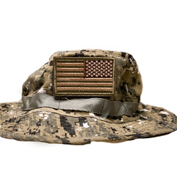 Tekma Sport Airsoft Patch 2 Tekma Sport American Flag Hook and Loop Tactical Patch Combination Pack, Standard and Reverse