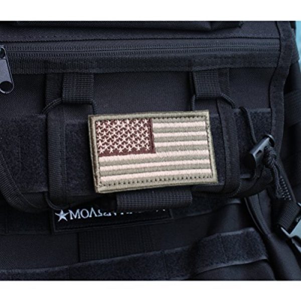 CREATRILL Airsoft Patch 5 Bundle 6 Pieces Tactical Military Morale Patch Set (A)