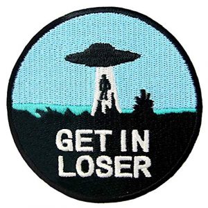 Antrix Airsoft Patch 1 Antrix Get in Loser Military Morale Patch Hook & Loop Tactical Funny Patch -Dia.3.15"