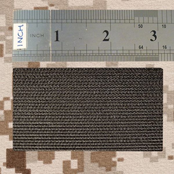 LEGEEON Airsoft Patch 3 LEGEEON All Black ACU Dark Subdued USA American Reversed Flag Morale PVC Rubber Touch Fastener Patch