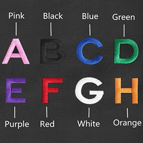 FlowerTown Airsoft Morale Patch 2 2 Pieces of The Custom Personalized Embroidered Name Patches Hook Fastener,Uniform,Work Shirt,Hat Morale Name Patch, Size is 4"X1"