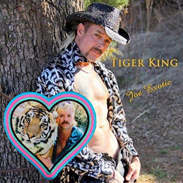 Violent Little Machine Shop Airsoft Morale Patch 3 Violent Little 'Heart of The Tiger King' Joe Exotic Morale Patch with Velcro