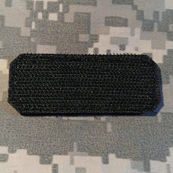 NEO Tactical Gear Airsoft Patch 2 Veteran Hat Tag PVC Rubber Morale Patch by NEO Tactical Gear Morale Patch - Hook Backed (OD)