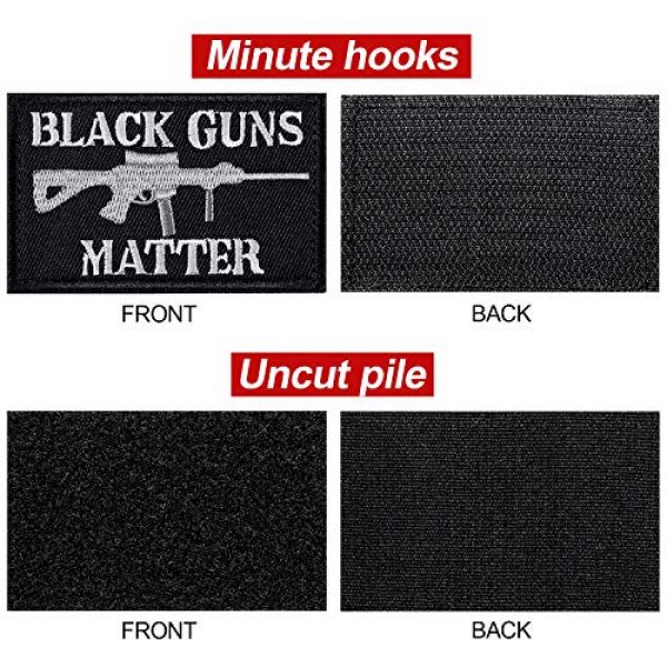 Outus Airsoft Morale Patch 4 20 Pieces Tactical Embroidery Patch Funny Military Patch Full Embroidered Appliques for Caps Bags Vests Military Uniforms