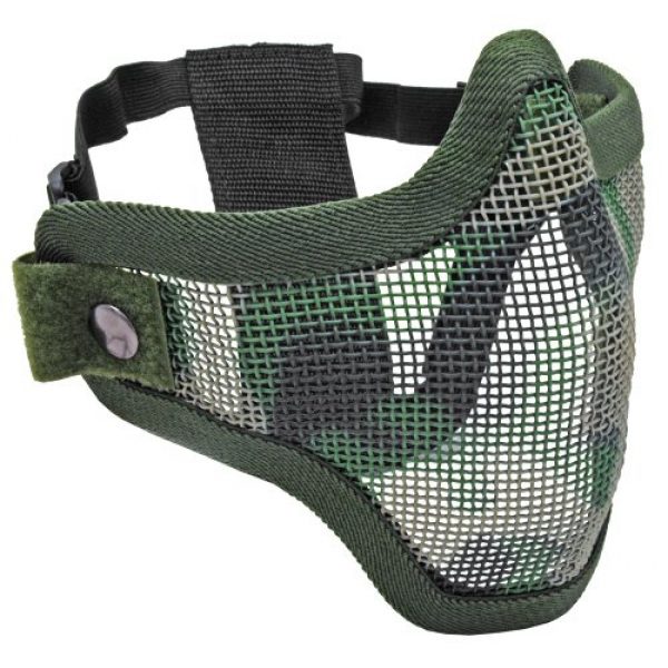Tactical Crusader  1 Tactical Crusader 2G Airsoft Strike Steel Half Mask