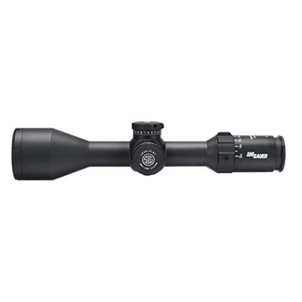 Sig Sauer Rifle Scope 1 Sig Sauer WHISKEY5 Scope, 3-15x52mm, 30mm, SFP, Mrad Milling Hunter Illum Reticl