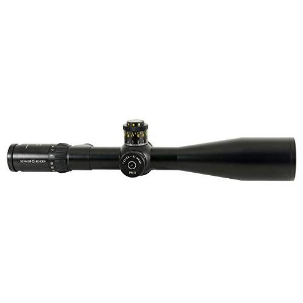 Schmidt & Bender Rifle Scope 1 Schmidt & Bender PM II 5-25x56 34mm FFP 1/4 P4FL-MOA Illumi. Riflescope
