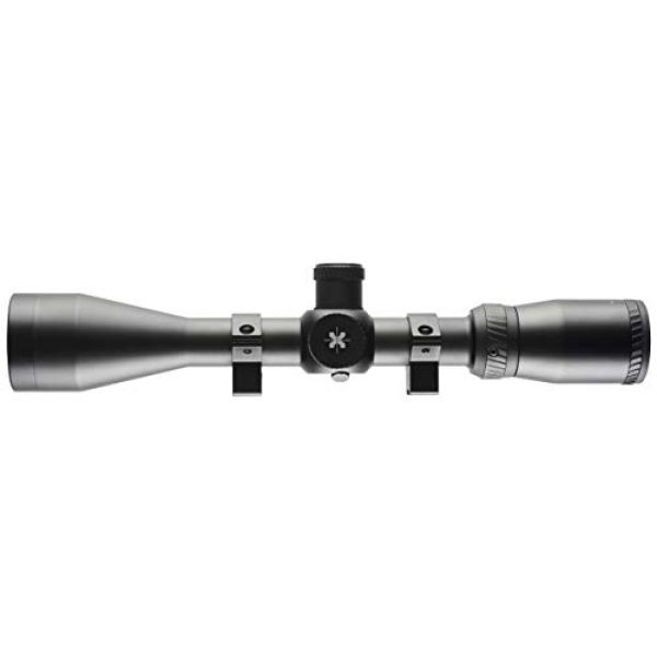 AXEON Rifle Scope 2 AXEON Optics 4-16x44mm EDR Etched Dot Reticle Adjustable Parallax Rifle Scope for Hunting - Includes 11mm Gun Scope Mounting Rings, Black