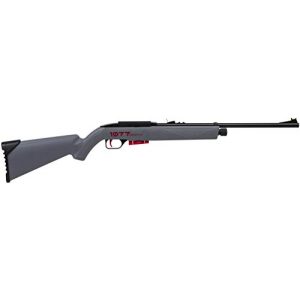 Crosman Air Rifle 1 Crosman Freestyle 1077FSG CO2-Powered .177-Caliber Pellet Multi-Shot Semi-Auto Air Rifle, Grey/Black/Red