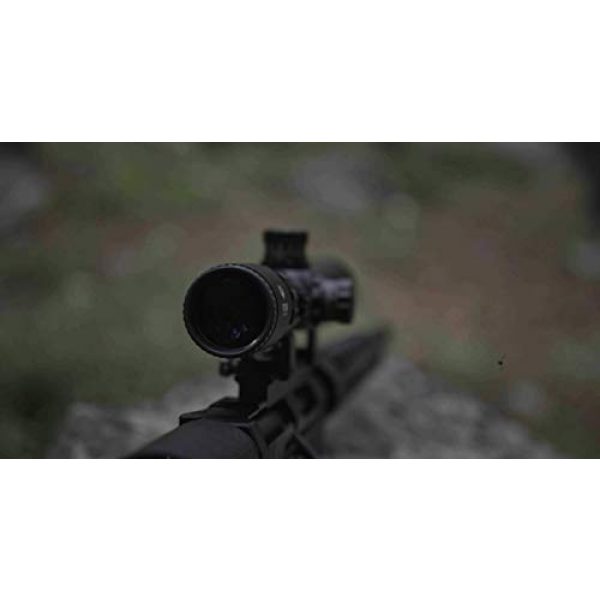VIRIDIAN WEAPON TECHNOLOGIES Rifle Scope 5 Viridian Serac Rifle Scope - Adjustable Parallax Focus Scopes with- 3.5-10x40 SFP Mildot Reticle, Side Focus 30mm Tube