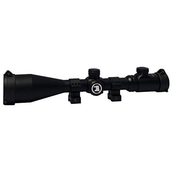 Osprey Global Rifle Scope 2 Osprey Global ES8-32X56MDG Elite Series Mil-Dot Glass Etched Lit Reticle Scope, 8-32x 56mm, Matte Black (8-32x 56mm)