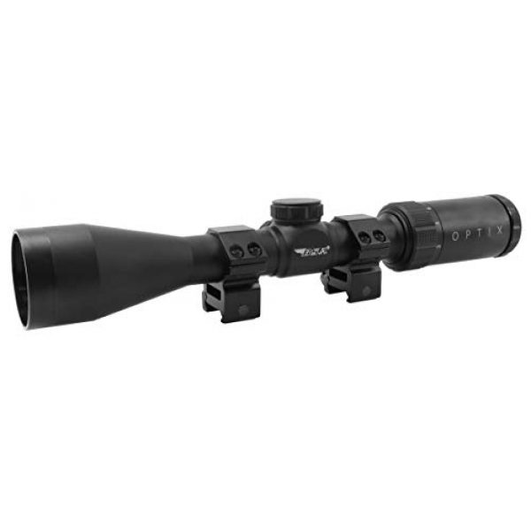 BSA Optics Rifle Scope 2 BSA Optics Optix Hunting Rifle Scope Series 3-9 X 40 with BDC-8 Reticle