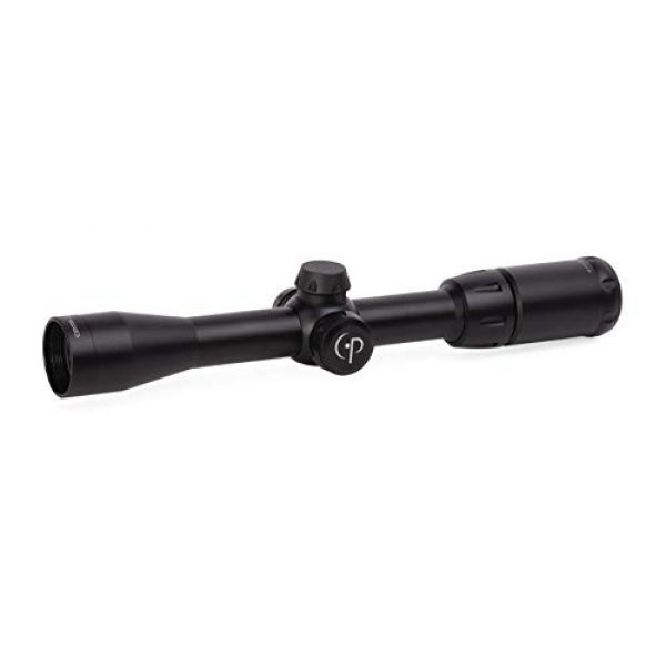 CenterPoint Optics Rifle Scope 1 CenterPoint Optics LR392RG2 Red/Green 3-9x32mm Illuminated Hunting Riflescope With Mil-Dot Reticle And Dovetail Rings