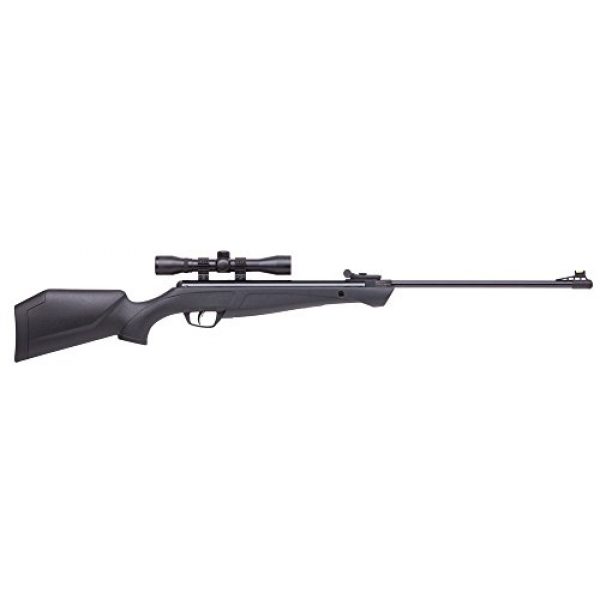 Crosman Air Rifle 4 Crosman Shockwave NP Synthetic Stock Nitro Piston Hunting Air Rifle with 4x32 Scope