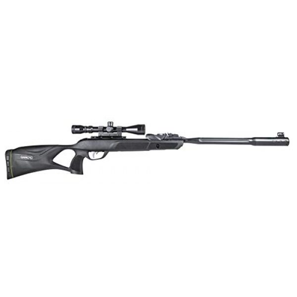 Gamo Air Rifle 4 Gamo 611006335554 Swarm Fusion 10X GEN2 Air Rifle, .22 Caliber,Black