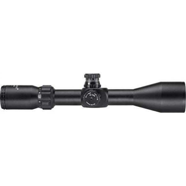 BARSKA Rifle Scope 4 BARSKA AC13348 4-16x50 First Focal Plane MOA Series Rifle Scope Illuminated Trace MOA Reticle, Black, One Size