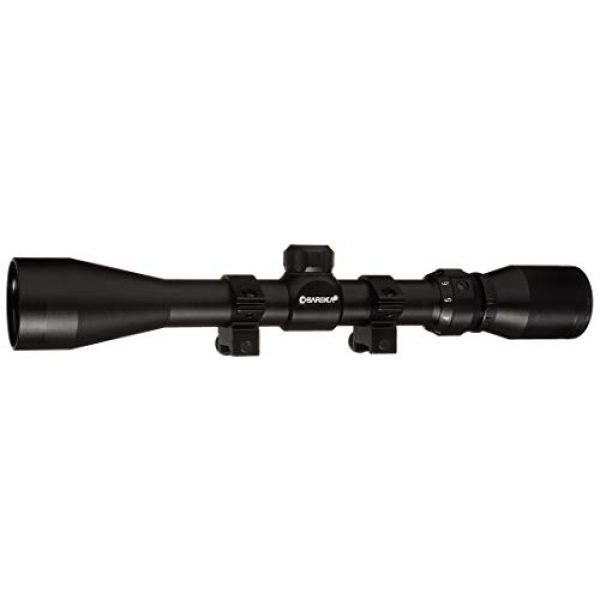 BARSKA Rifle Scope 1 BARSKA Riflex 40mm CO11493 3-9x40, 3030, Riflescope W/Rings, Cp
