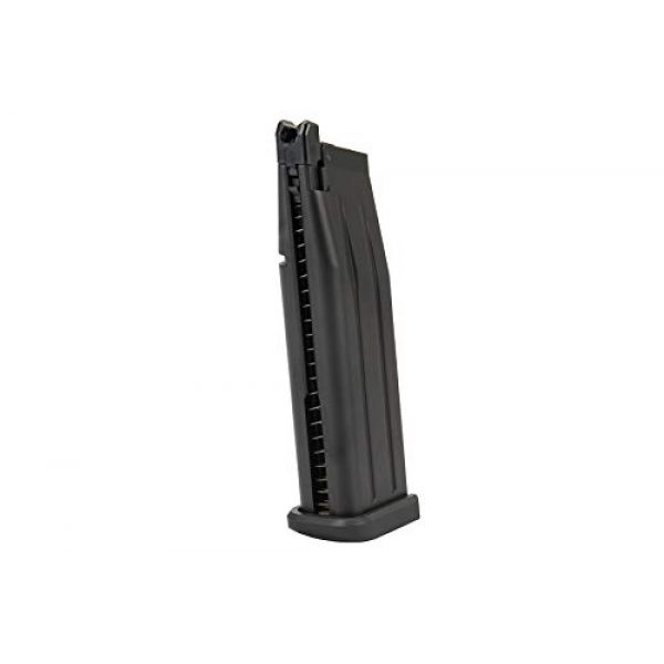Lancer Tactical Airsoft Pistol 7 Lancer Tactical WE 1911 High Capacity Full Metal Airsoft Gas Blowback Pistol Black 330 FPS