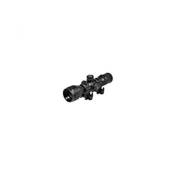 Leapers Rifle Scope 3 Leapers, Inc. - UTG BugBuster Rifle Scope, 3-9X 32, 1", Red/Green Illuminated Mil-dot Reticle, with Rings, Black Finish SCP-M392AOLWQ, UPC :4712274528321
