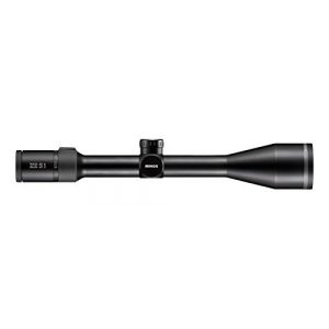 MINOX Rifle Scope 1 MINOX ZE5.2i 5-25x56 SF Illuminated German 4 Compact Tactical 30 mm Riflescope with 5X Magnification and 2nd FP German #4 BDC Reticle for Hunting in Day & Deep Twilight