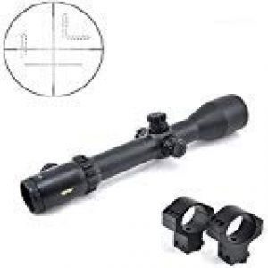 TOTEN Rifle Scope 1 TOTEN TT2-24X50DL Rifle Scope 35mm Main Tube with Dovetail 11mm Mounting Rings
