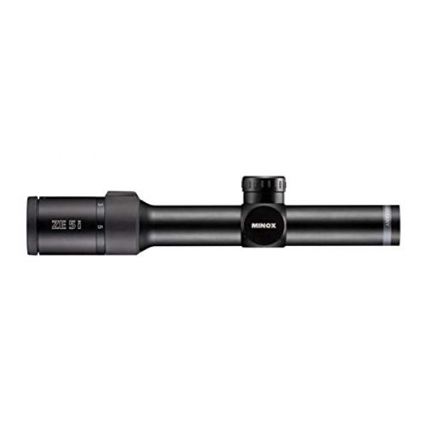 MINOX Rifle Scope 1 MINOX 66553 ZE 5i Scope with Illuminated Dot Reticle, 1-5 x 24