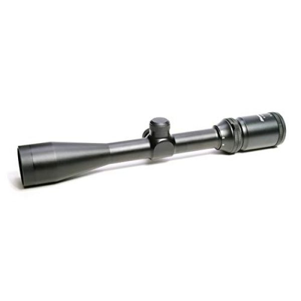Hammers Rifle Scope 1 Hammers Full Size Classic 1inch Tube Fast Focus Variable Zoom Power Mil-Dot Reticle Rifle Scope 4-12x40 w/Weaver Style Rings
