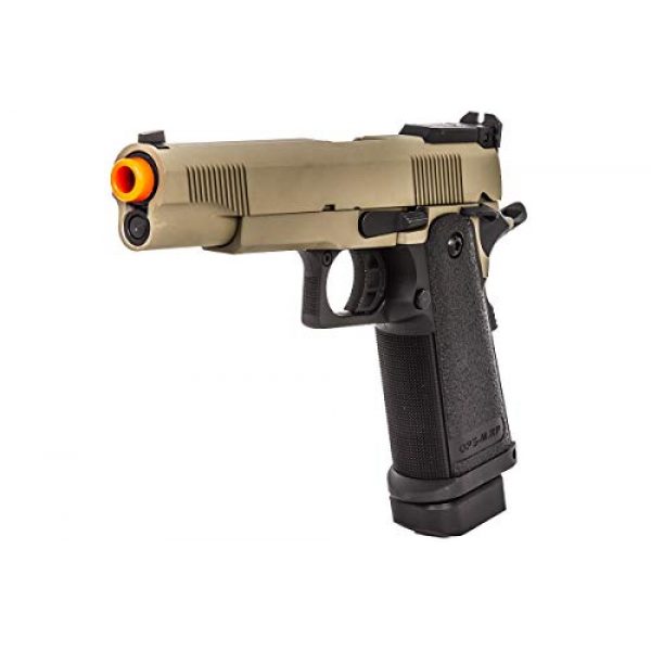 Jag Arms Airsoft Pistol 1 JAG Arms GM5 Gas Blow Back Airsoft Pistol (Tan/Black)