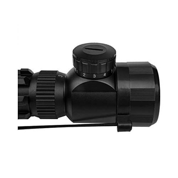 Binow Rifle Scope 6 Binow 3-9X32E Rifle Scope with Red Green Illuminated BDC Reticle