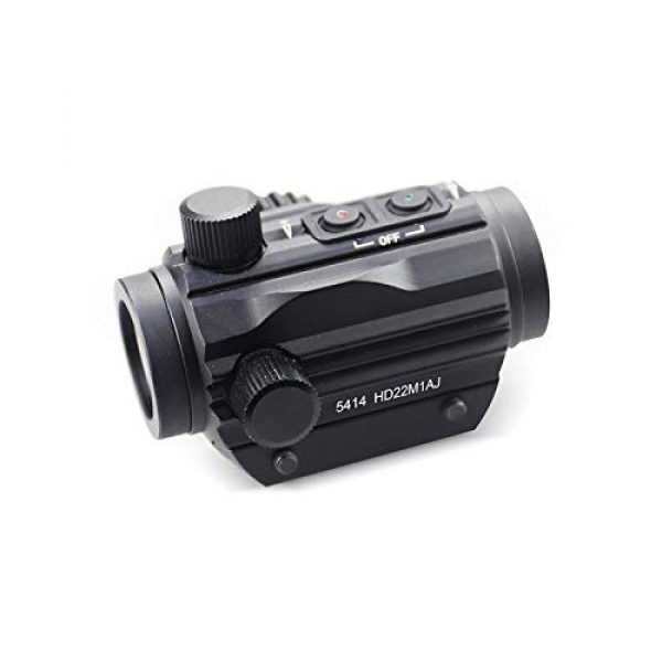 ZHRLQ Rifle Scope 4 ZHRLQ Internal Red Dot Sight, High Magnification Bird-Free Mirror with No Magnification, High Shock-Resistant Waterproof Silver-Plated Film