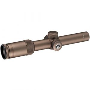 Vixen Performance Optics Rifle Scope 1 Vixen Performance Optics 1-6X24 30mm RIFLESCOPE/ZERO + RET/GREY, BL MATTE,