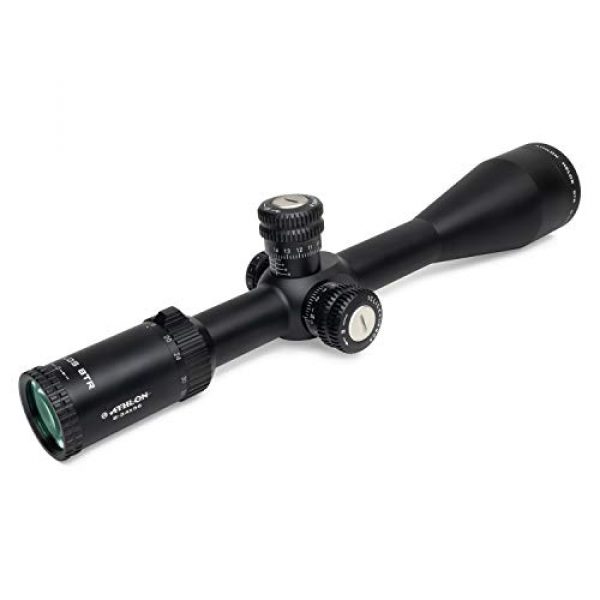 Wearable4U Rifle Scope 3 Athlon Optics Helos BTR 8-34x56, Direct Dial, Side Focus, 30mm, First Focal Plane Riflescope with Included Extra Battery CR2032 and Wearable4U Lens Cleaning Pen and Lens Cleaning Cloth Bundle