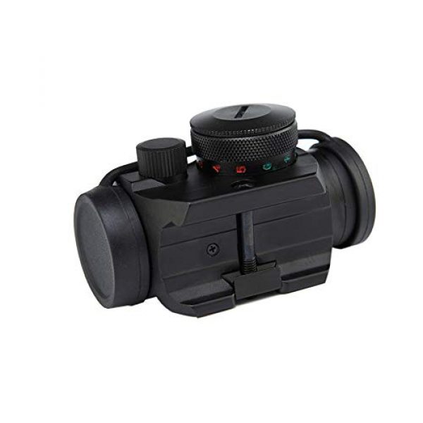DJym Rifle Scope 2 DJym Blue Film 1X Sight, High-Definition Red Dot Sight, Shockproof and Anti-Fog, Waterproof Fast Sight