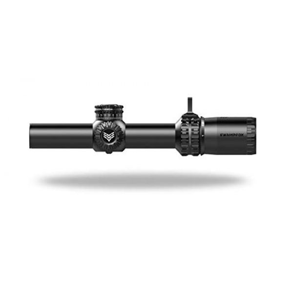 Swampfox Rifle Scope 7 Swampfox Arrowhead Tube Riflescope, Wider Field of View consistent Reticle Size Night Vision Compatible