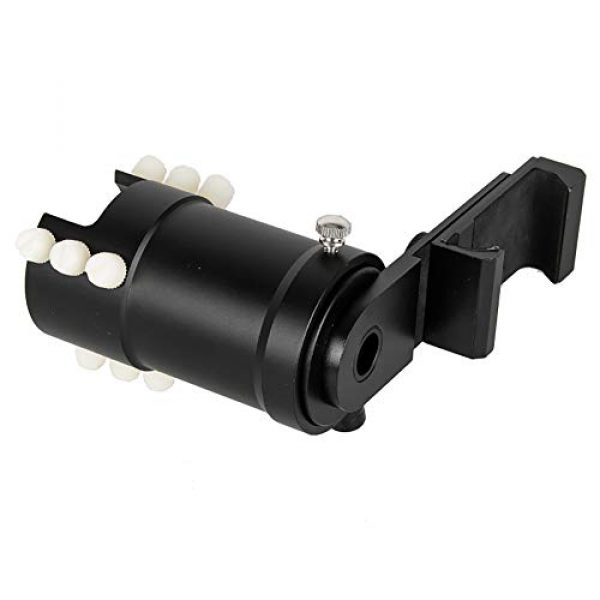 MUJING Rifle Scope 5 Smartphone Mount Bracket Adapter Mobile Phone Holder for Hunting Riflescopes Eyepiece Out Dia Between 38-48mm