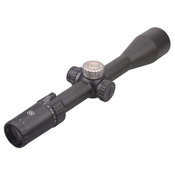 Vector Optics Rifle Scope 2 Vector Optics Taurus 4-24x50mm First Focal Plane (FFP) 1/10 MIL Tactical Riflescope with Red Illuminated Reticle, 30mm Mount Rings, Lens Covers and KillFlash