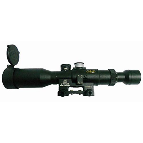 Kalinka Optics Rifle Scope 1 Kalinka Optics POSP 3-9x42 1000m Rangefinder, Weaver
