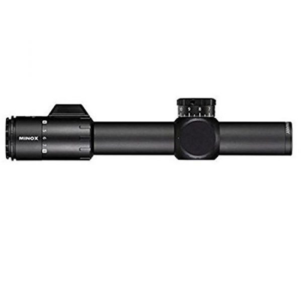 MINOX Rifle Scope 1 Minox 66590 ZP8 TAC Scope with MR10+ Reticle, 1-8 x 24