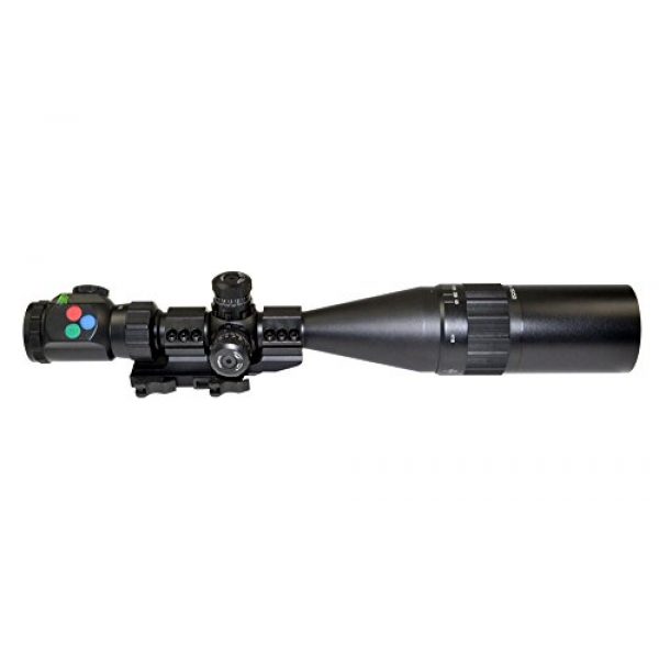 Presma Rifle Scope 6 PRESMA 4-16X50AOL EX Series Rifle Scope Second Focal Plane, Bundle with Caps & Mount