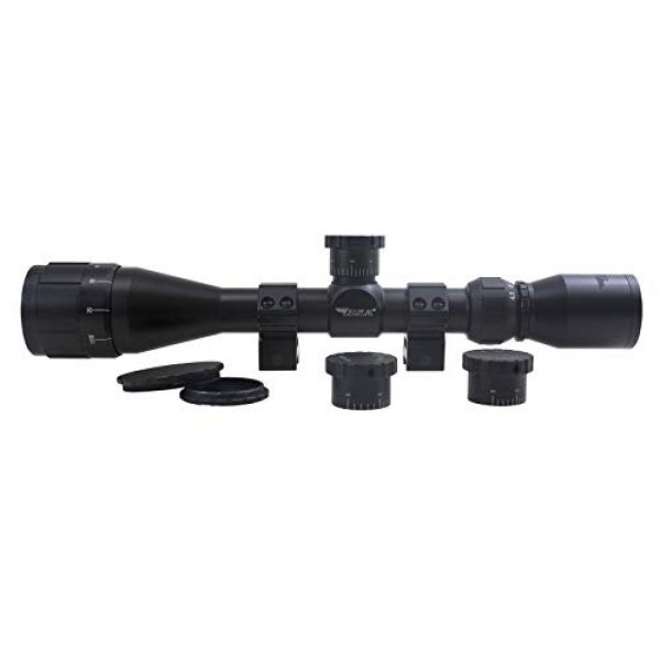 Gamo Rifle Scope 2 Gamo 270-39X40AOWRTB Sweet 270 AO 3X-9X 40mm Rifle Scope, Multi