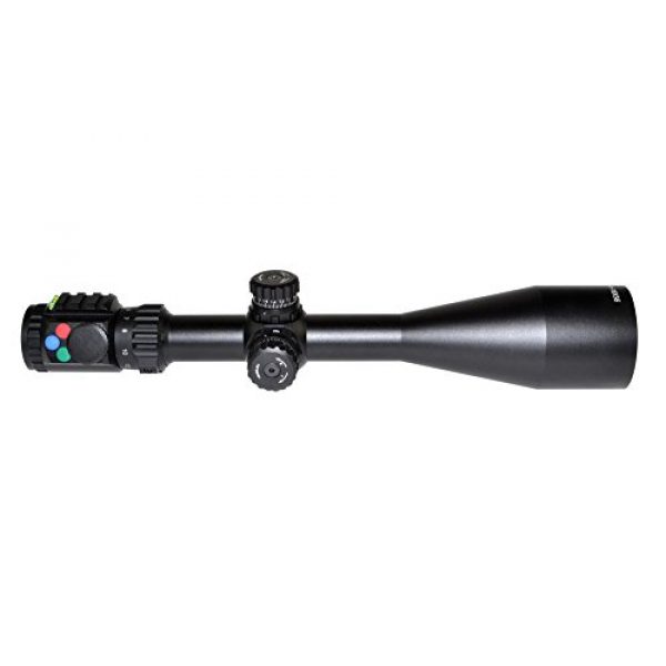 Eastvale Rifle Scope 2 Eastvale 4-16x56SPA Hunting Rifle Scope with Fully-Coated Wire Mil-Dot Red, Green and Blue Illuminated Reticle