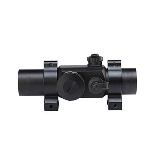DJym Rifle Scope 4 DJym Non-Magnification Speed Sight Mirror HD Red Dot Aiming Blue Film Shockproof Waterproof Inner Red Dot Sight