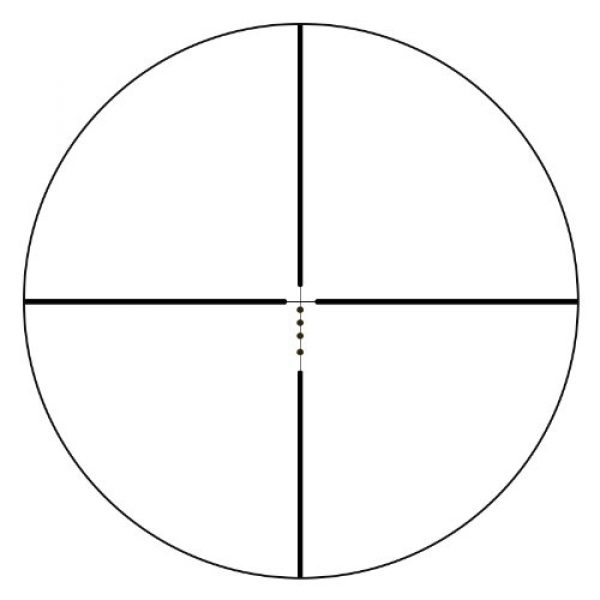Bushnell Rifle Scope 2 Bushnell Optics, Drop Zone Reticle Riflescope with Target Turrets, Matte Black, 1-4x/24mm