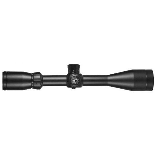 BARSKA Rifle Scope 2 BARSKA Ridgeline Side Parallax Riflescope (Black Matte, 6-24x44)