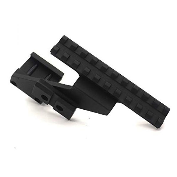 ELAN MILRE Scope Mount 3 ELAN MILRE Metal Picatinny Top Tactical Weaver & Bottom Rail Scope Mount Fits Glock Front Red Dot Laser Sight