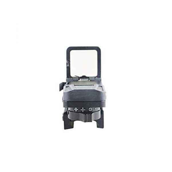 DJym Rifle Scope 3 DJym Folding Red Dot Sight, 22mm Rail