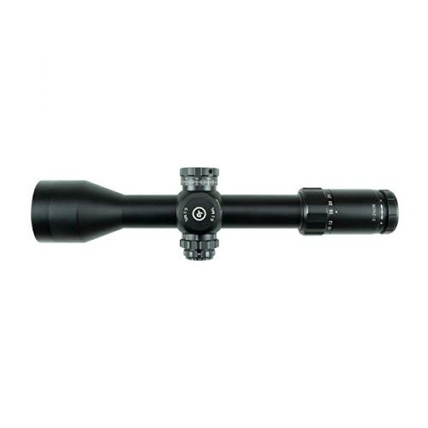 Crimson Trace Rifle Scope 6 Crimson Trace 5-Series, 3-24x56mm, FFP LR1-MIL, Tactical Rifle Scope