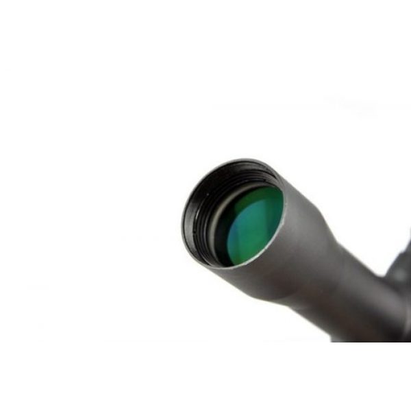 Visionking Rifle Scope 2 Visionking Rifle Scope 2.5-10x32 Riflescopes for Illuminated Wide Angle Zielfernrohr (Black)